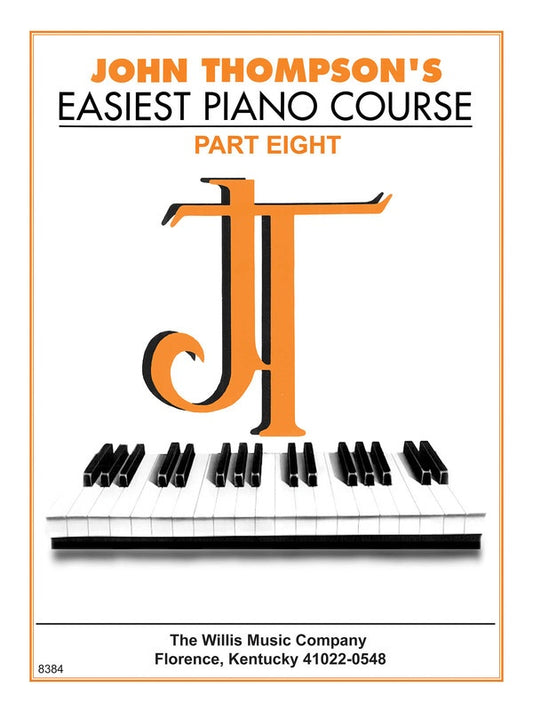 EASIEST PIANO COURSE - PART 8 - BOOK ONLY