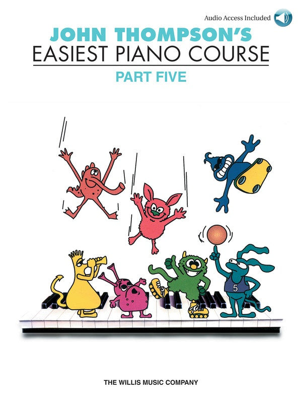 EASIEST PIANO COURSE - PART 5 - BOOK/CD