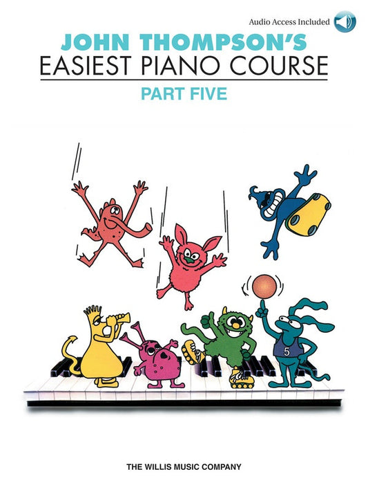 EASIEST PIANO COURSE - PART 5 - BOOK/CD