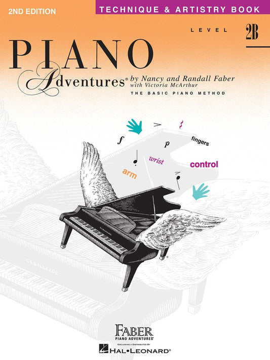 PIANO ADVENTURES TECHNIQUE ARTISTRY BK 2B