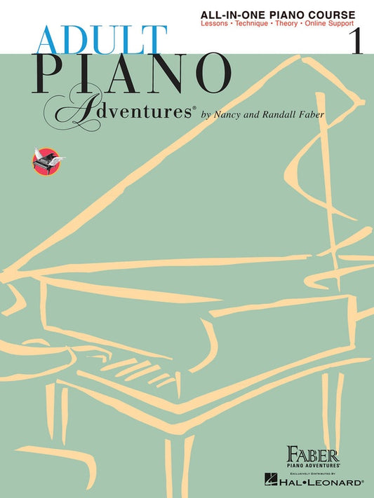 PIANO ADVENTURES ADULT ALL IN ONE BK 1