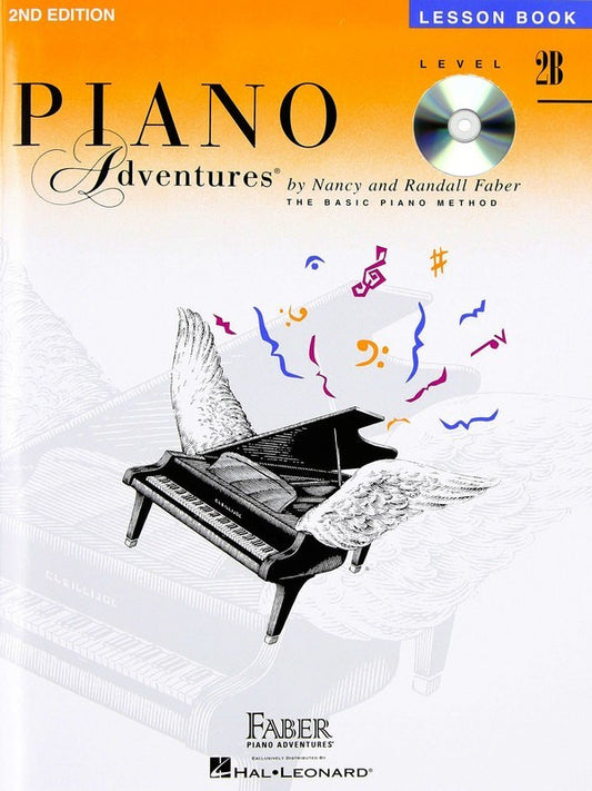 PIANO ADVENTURES LESSON BK 2B BK/CD