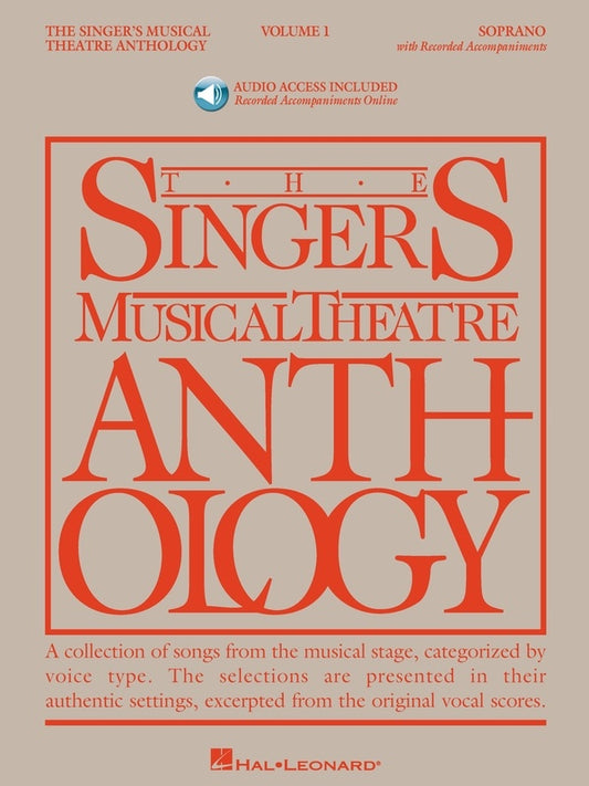 SINGERS MUSICAL THEATRE ANTHOLOGY BK 1 BK/2CD