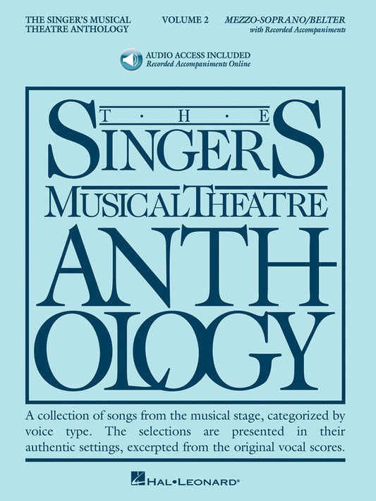 SINGERS MUSICAL THEATRE ANTHOLOGY BK 2 BK/2CD