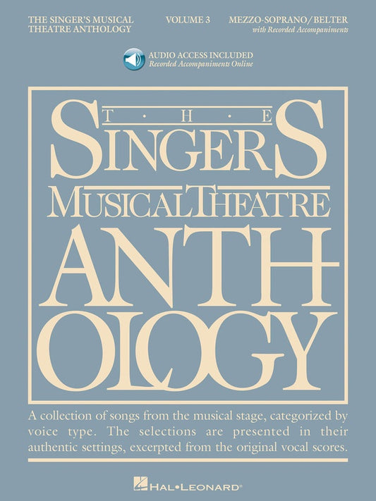SINGERS MUSICAL THEATRE ANTHOLOGY BK 3 BK/2CD
