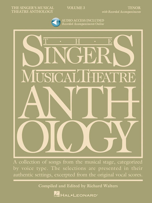 SINGERS MUSICAL THEATRE ANTHOLOGY BK 3 BK/2CD