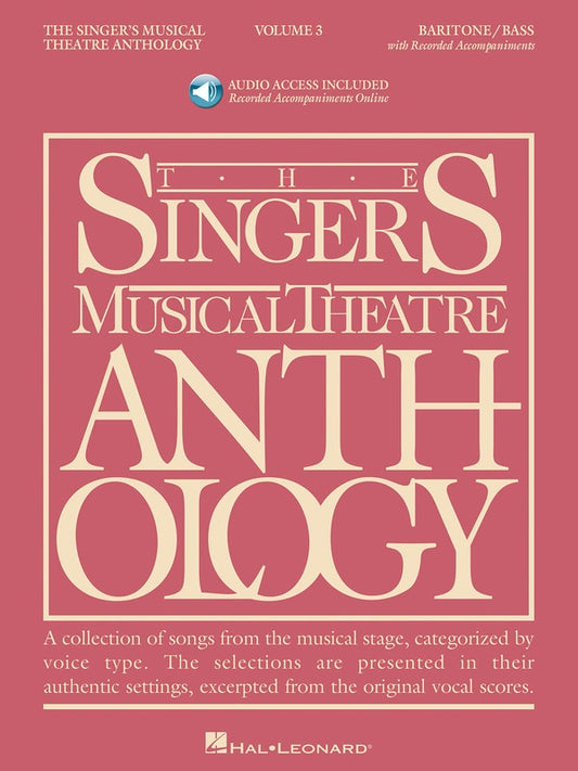 SINGERS MUSICAL THEATRE ANTHOLOGY BK 3 BK/2CD