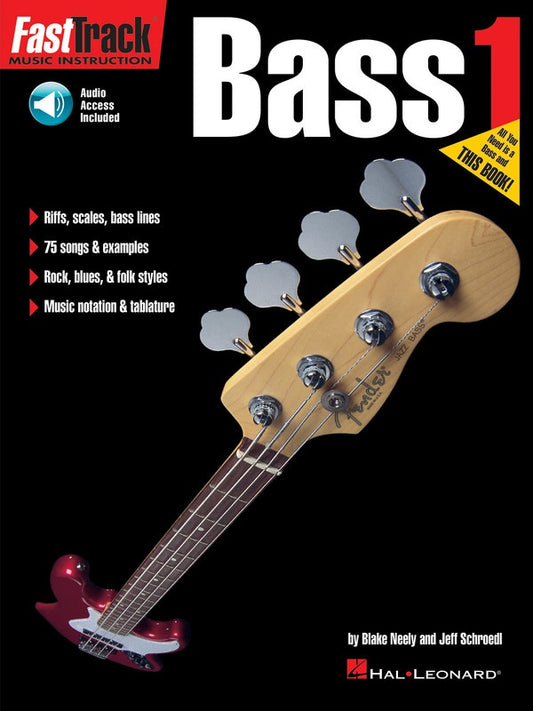 FAST TRACK BASS BK 1 BK/CD