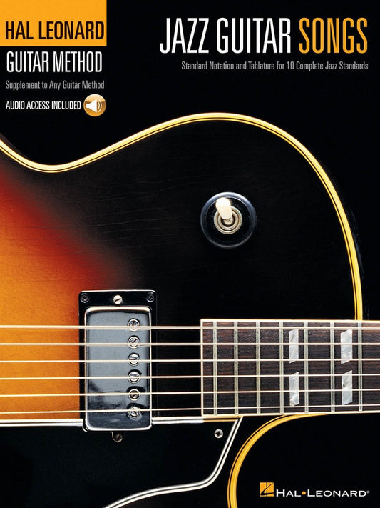 HL GUITAR METHOD JAZZ GUITAR SONGS BK/CD