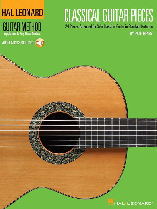 HL GUITAR METHOD CLASSICAL GUITAR PIECES BK/CD