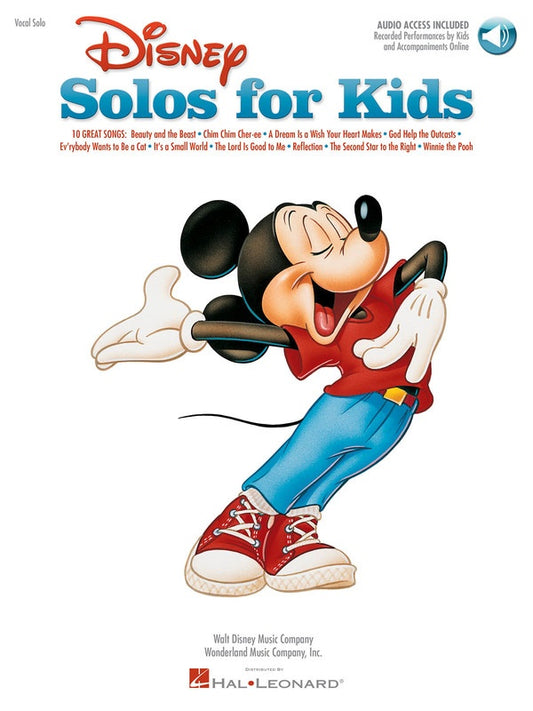 DISNEY SOLOS FOR KIDS BK/CD