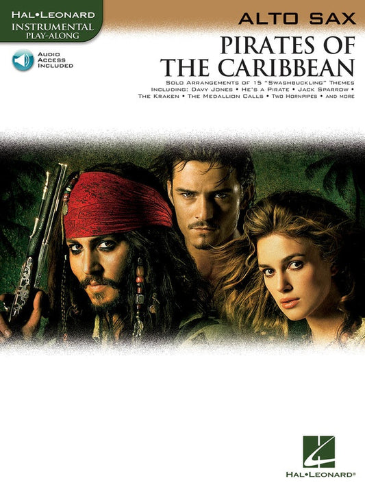 PIRATES OF THE CARIBBEAN BK/CD ALTO SAX