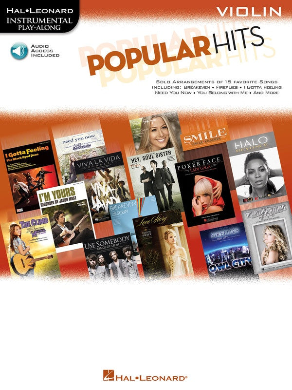 POPULAR HITS BK/CD VIOLIN