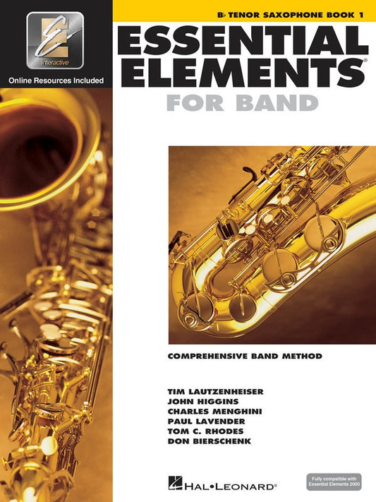 ESSENTIAL ELEMENTS FOR BAND BK 1 TENOR SAX EEI