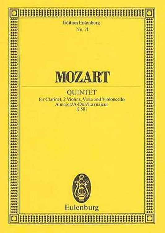 QUINTET A CLAR STRINGS K 581 EUL 71