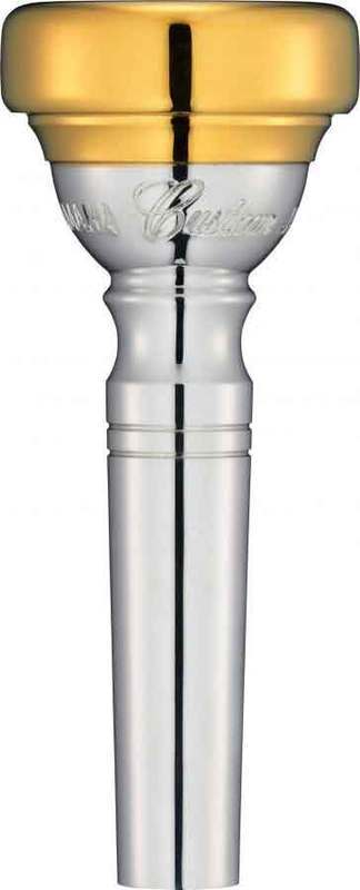 FLUGELHORN MOUTHPIECE 7F4 GOLD PLATED