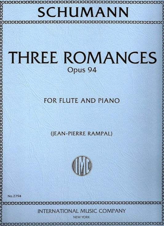 ROMANCES 3 OP 94 ARR RAMPAL FL/PNO