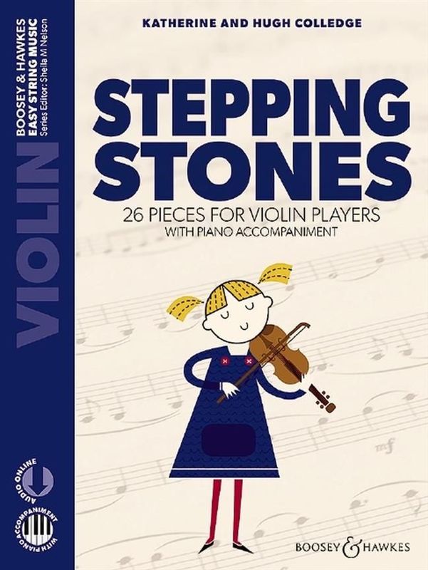 STEPPING STONES VIOLIN BK/OLA NEW EDITION